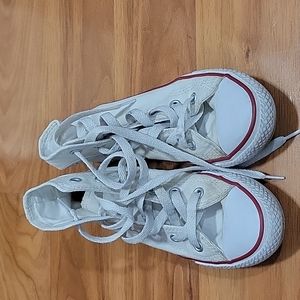 High top Converse Unisex kids size 12